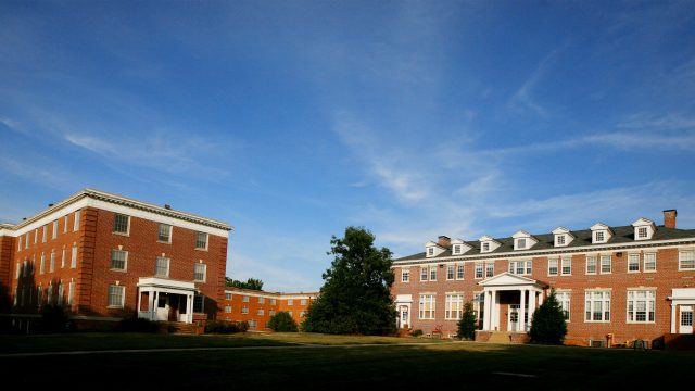 Photo of Rebecca Hall and Blue Ridge Hall