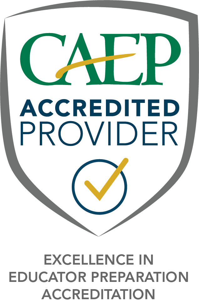 C-A-E-P Accredited Provider Excellence in Educate Preparation Accreditation Shield