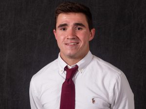 Portrait of Robby Marenick with black background