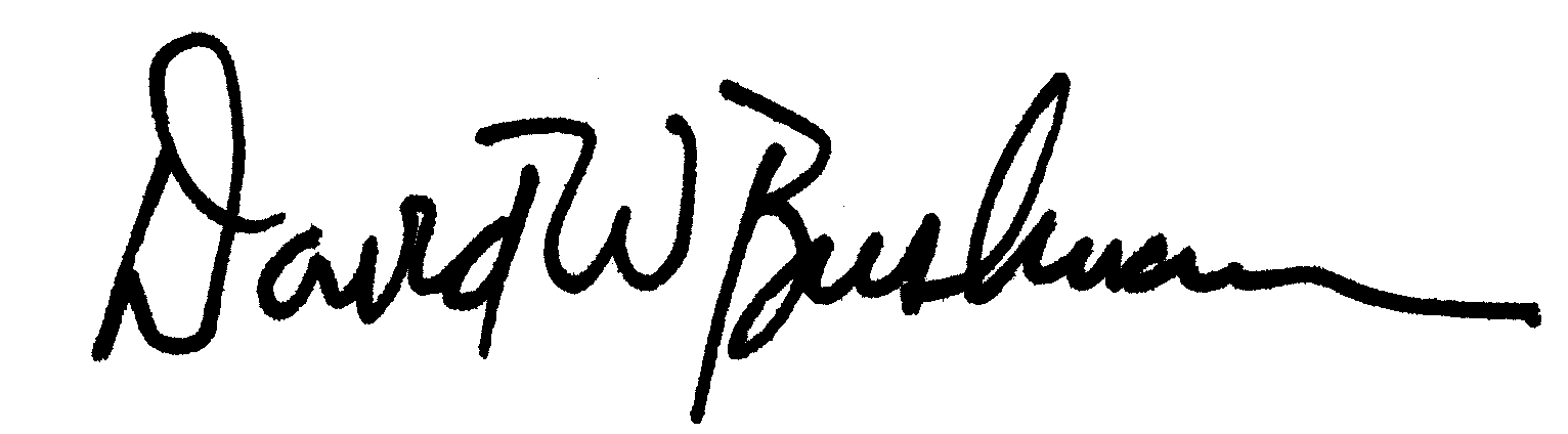 David Bushman Signature