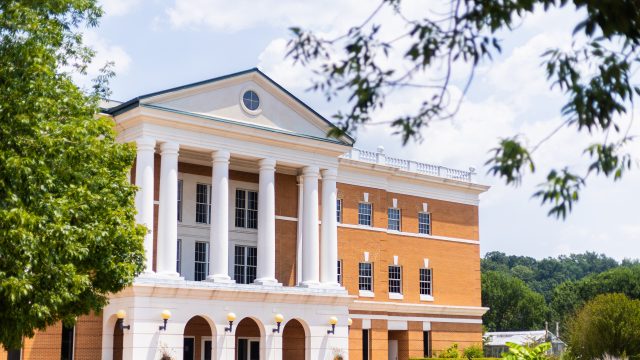 Front of McKinney Center
