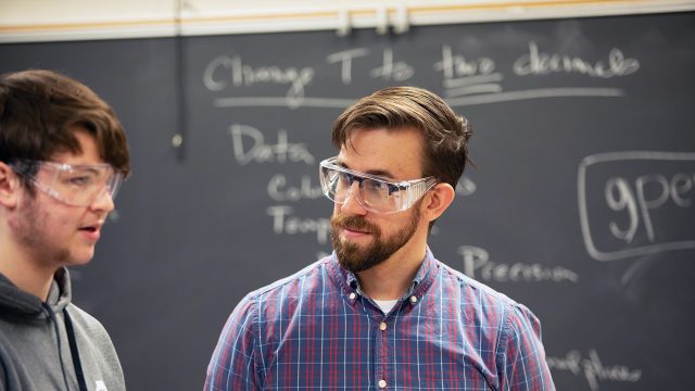 Chemistry lab with Ian McNeil