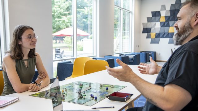 Rachel Cubbage - Research Project: Worldbuilding & Adventure Design in Table-Top Role-Playing Games Faculty Mentor: Dr. Sam Hamilton