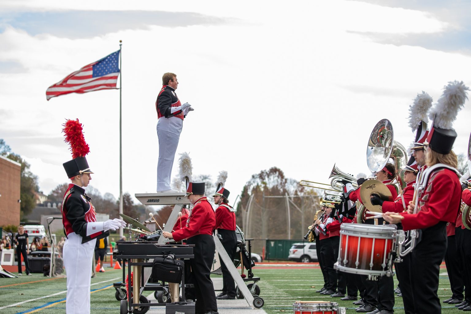 Bridgewater College’s Screamin’ Eagles Marching Band Historic