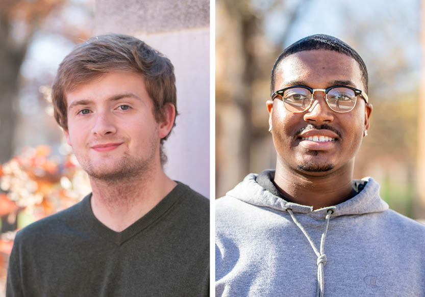 Headshots of Dolan Nethercutt and Amere Langley