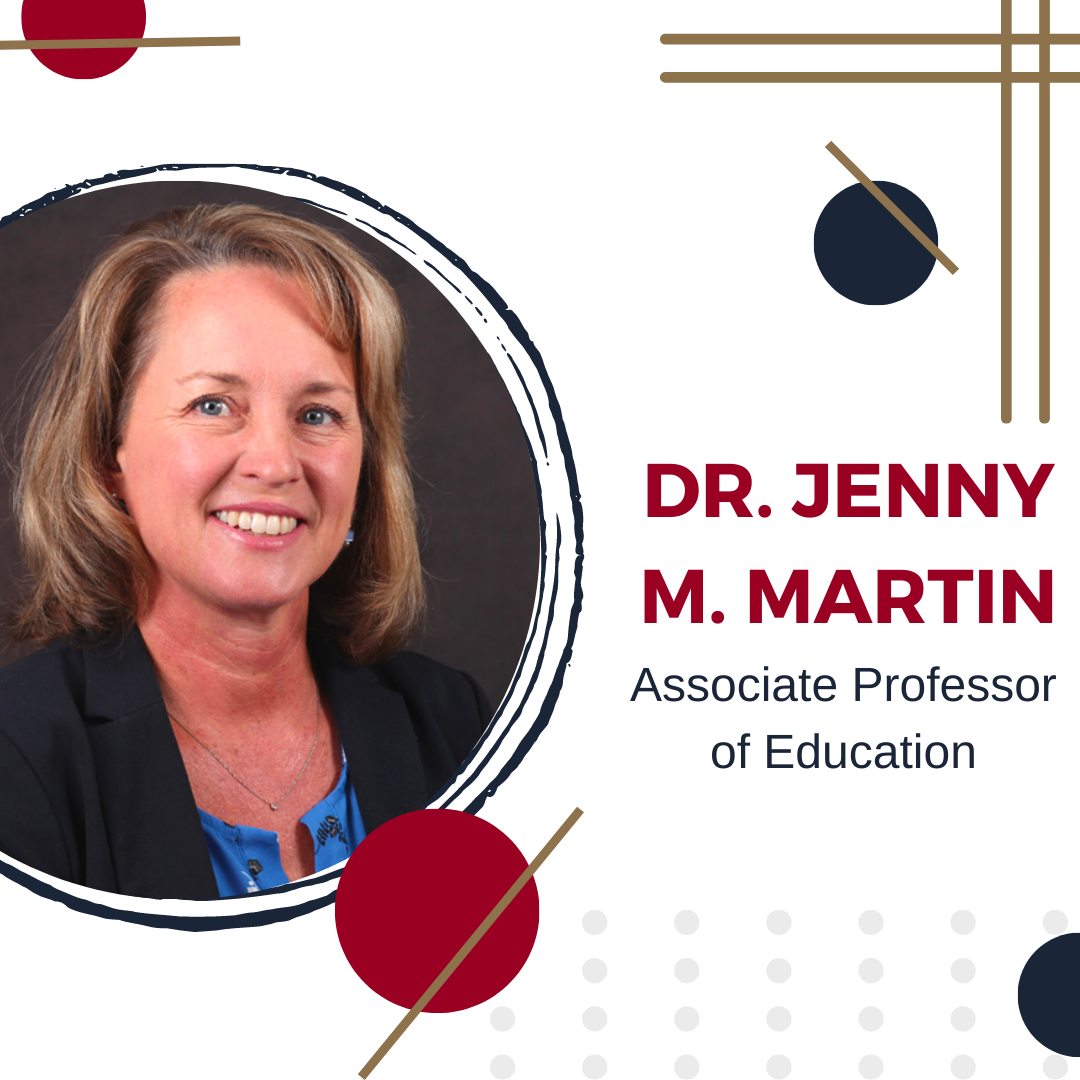 Dr. Jenny M. Martin, Associate Professor of Education