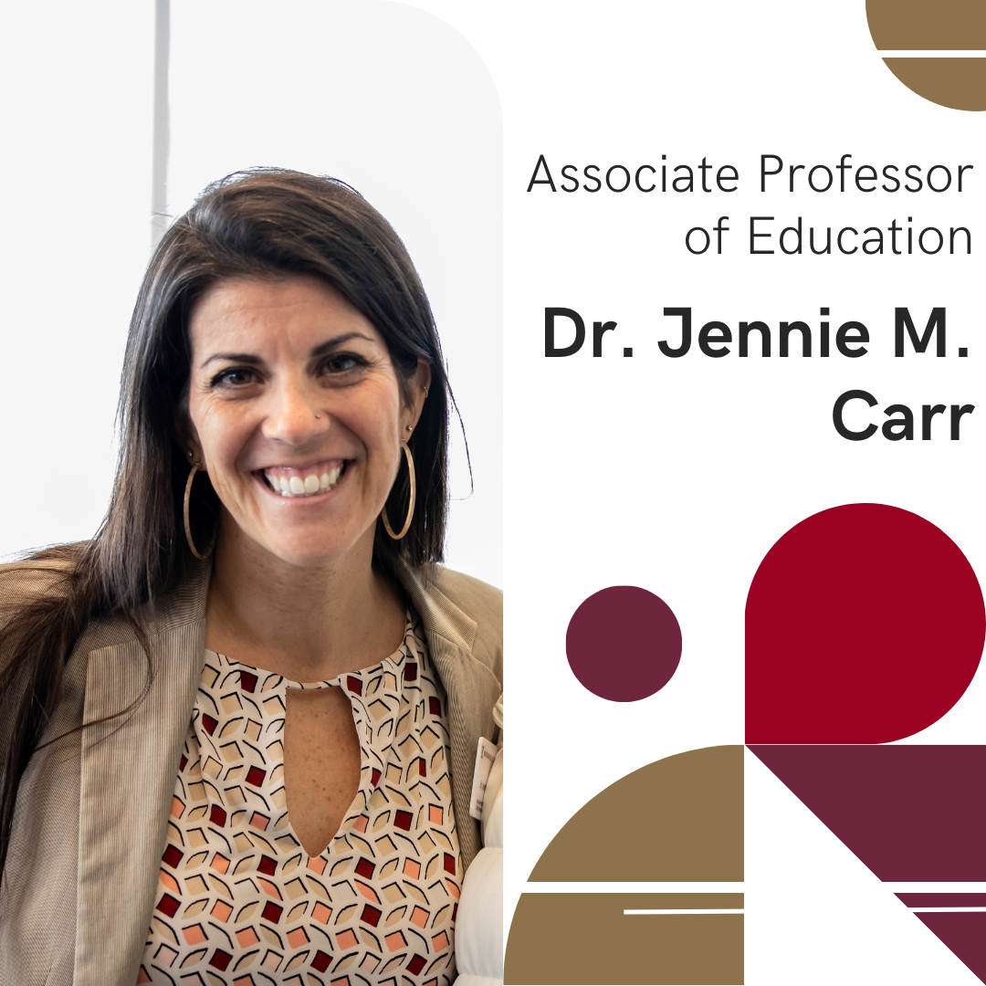 Elementary Education Professor, Dr. Jenny M. Carr