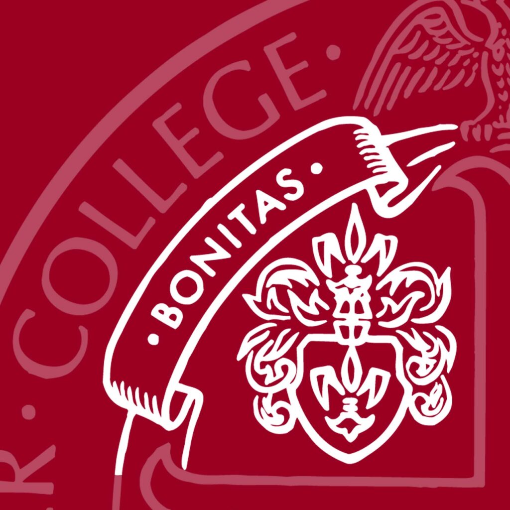 Goodness portion of Bridgewater College seal 