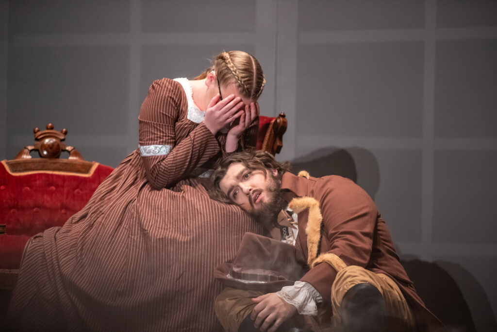 Performers during the play, The Moors