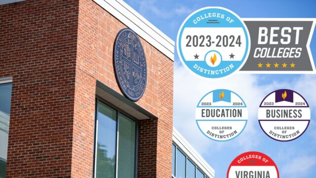 2023-2024 Colleges of Distinction Best Colleges in Education, Business and Virginia.