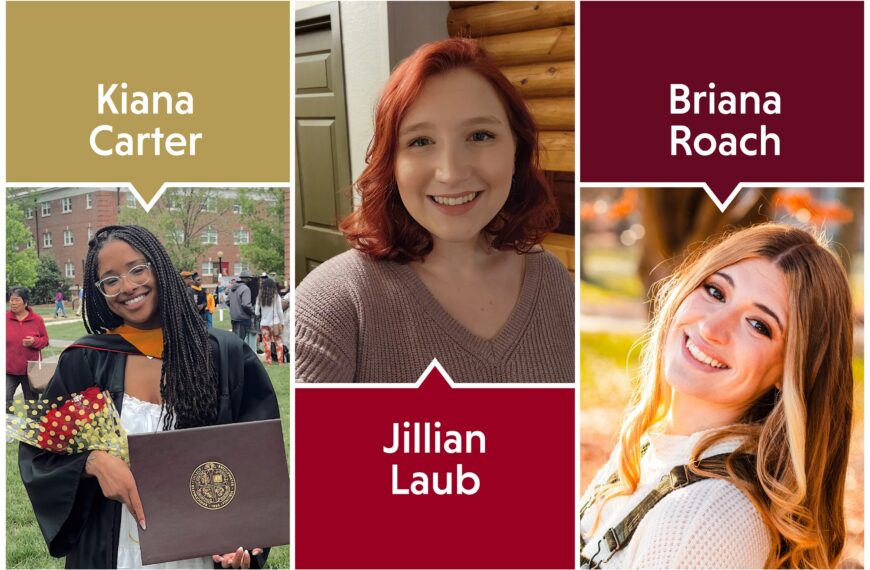 Three Bridgewater College Psychology Graduate Students Awarded Scholarships, Post-Graduation Jobs through Hospital Collaboration