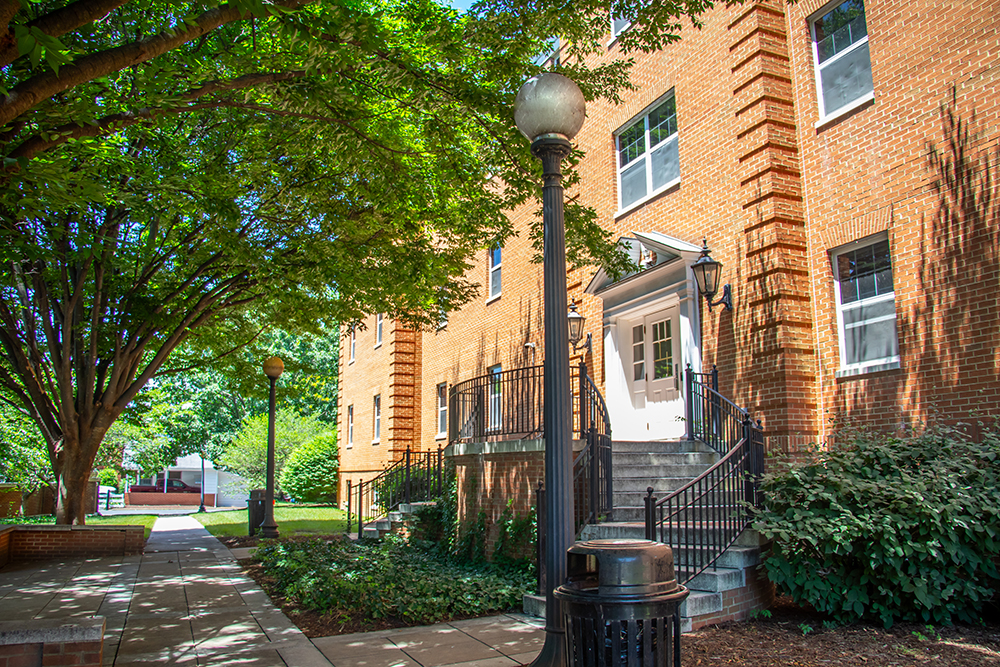 Outside of Geisert Hall