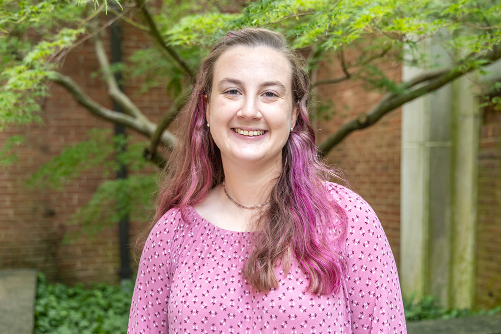 Jessika Ross portrait with tree in the background