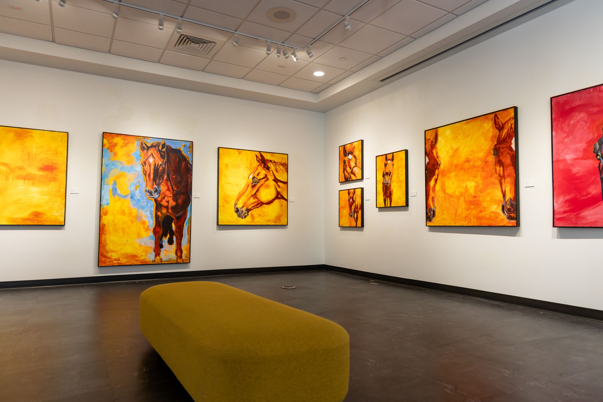 Student art exhibit