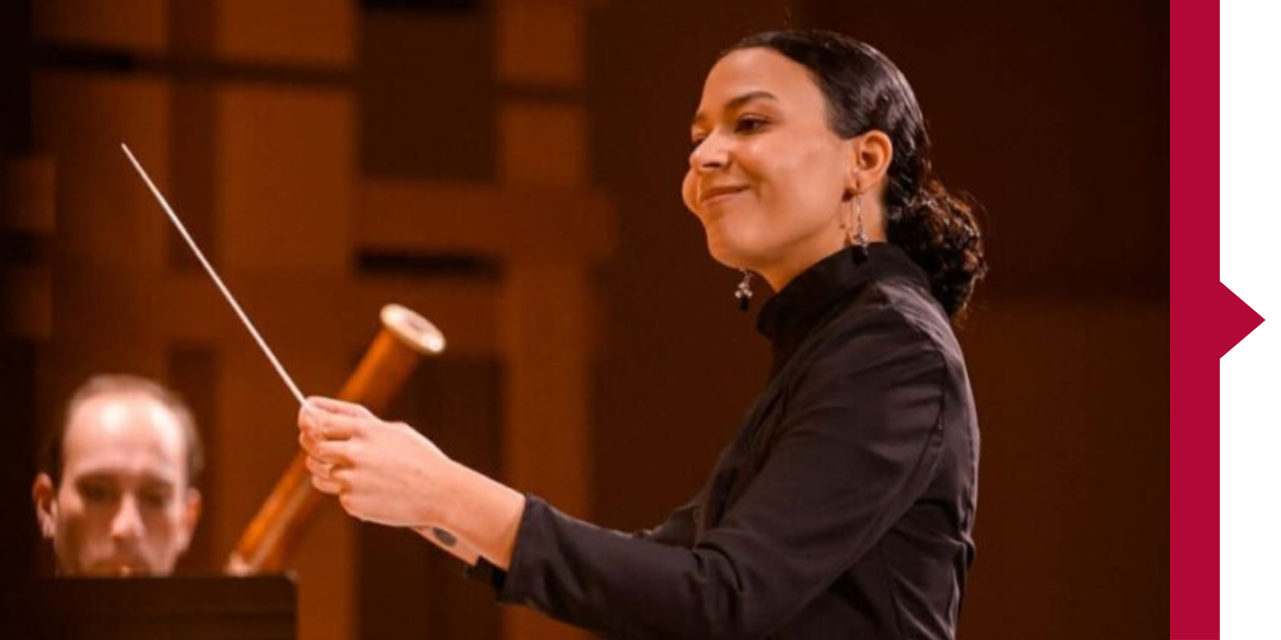 Kalia Page directs a band