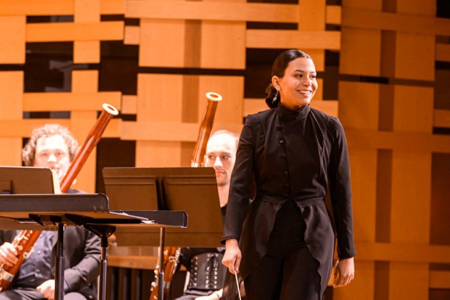 Kalia Page conducting
