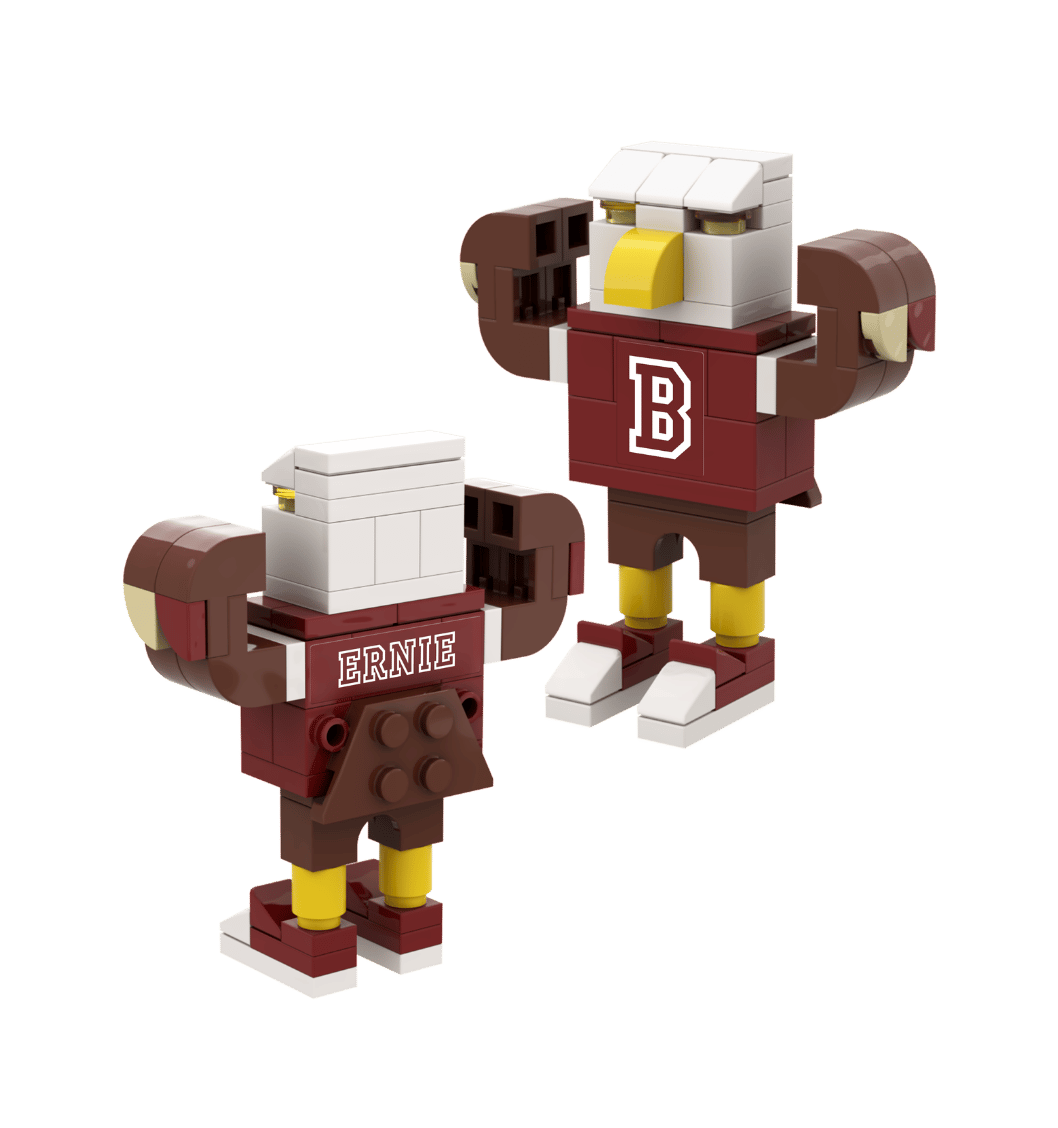 Brick Ernie front and back