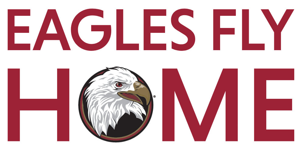 Eagles fly home