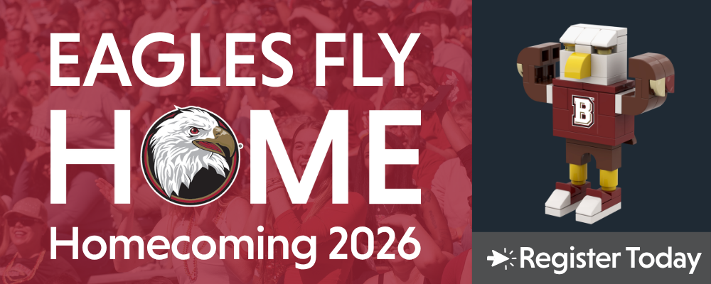 Register now for Homecoming 2026 Eagles Fly Home