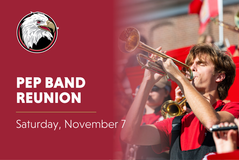 Pep Band Reunion Saturday, November 7