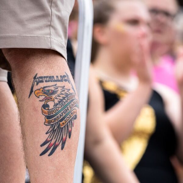 Barry Flowe's Metallica tattoo