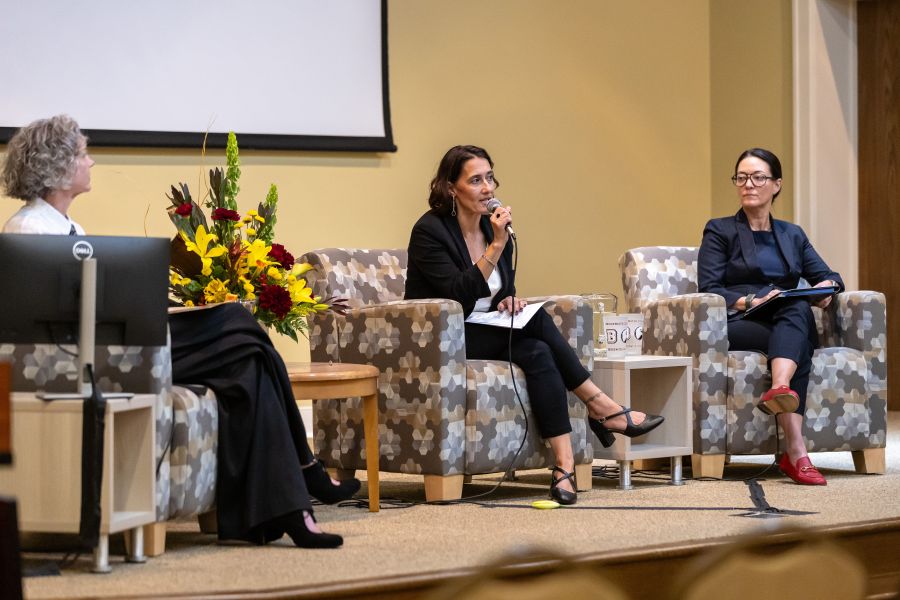Dr. Leslie Frere, Kristen Shahverdian and Dr. Leona Sevick