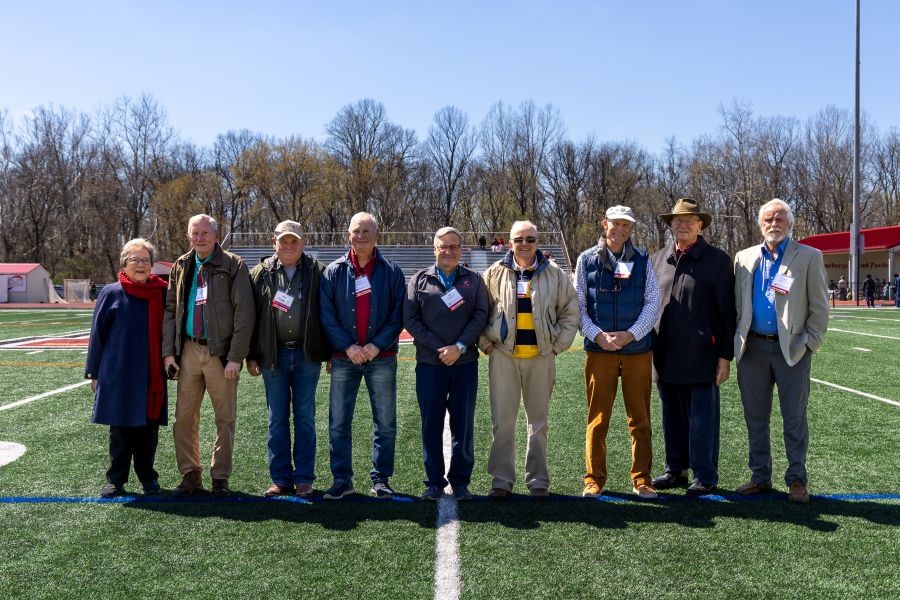 1969, 1970 and 1971 men’s cross country teams